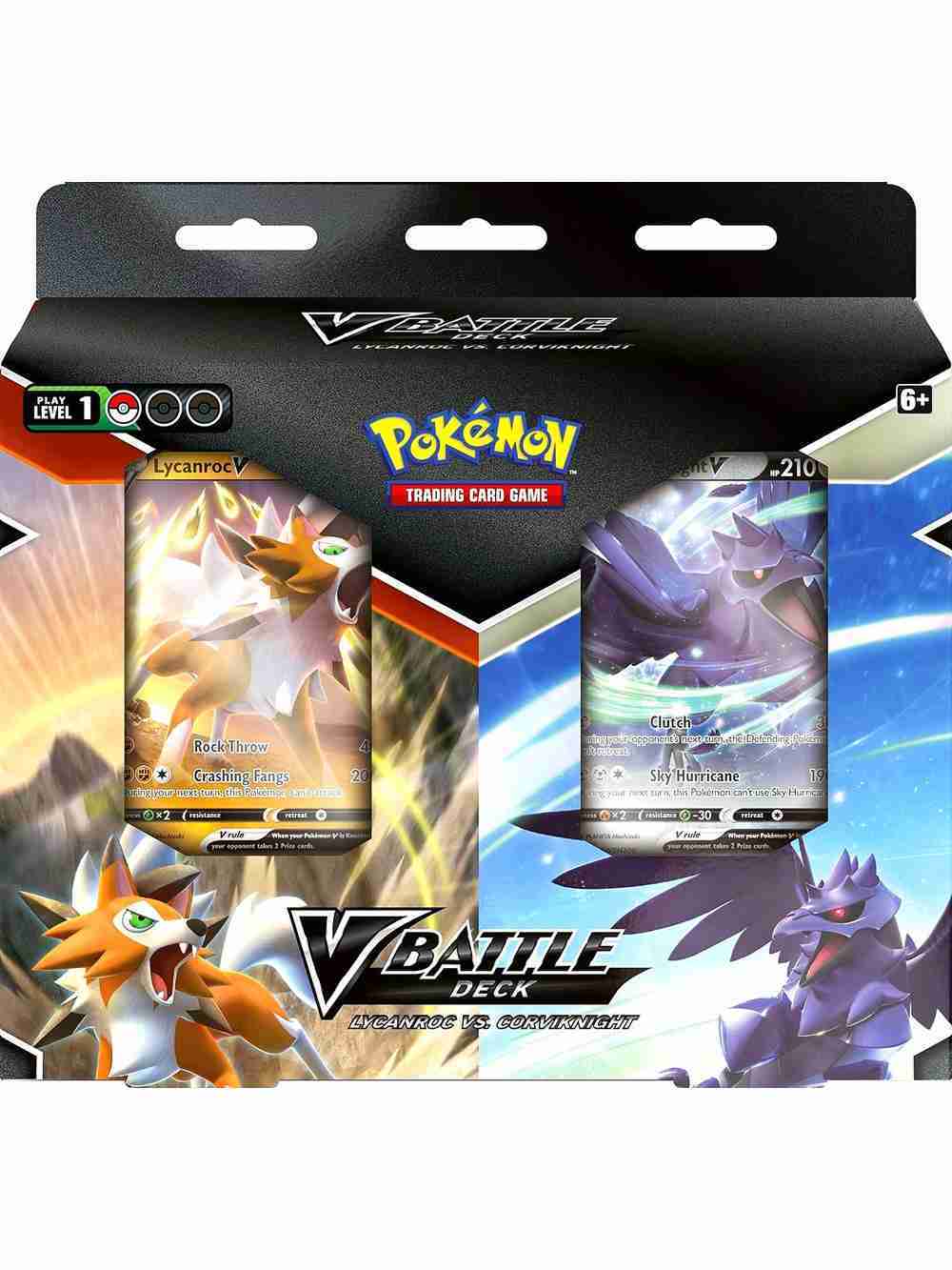 Pokémon Tcg Original: V Battle Deck Lycanroc Vs Corviknight