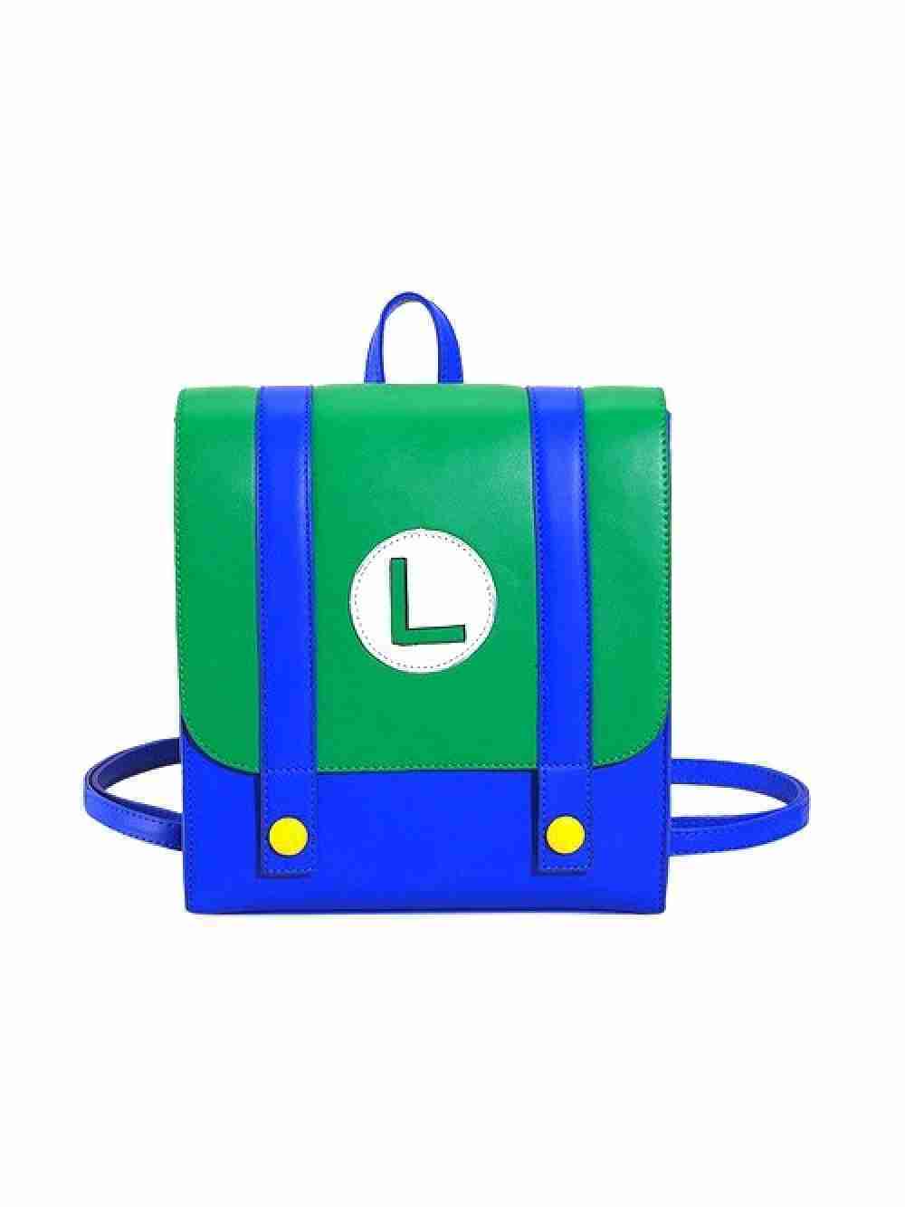 Bolso Mochila Impermeable Luigi Mario Bros