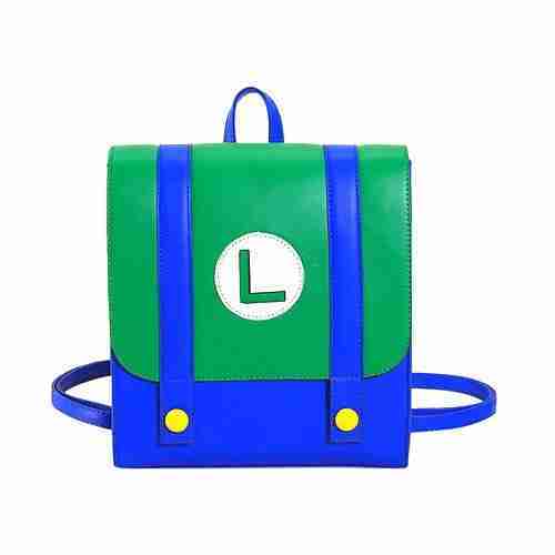 707338-MLV73082795917_112023 Bolso Mochila Impermeable Luigi Mario Bros