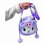 Bolso Cartera De Felpa Kuromi Sanrio