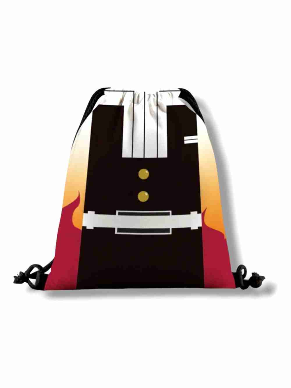 Bolso Tula Demon Slayer Kimetsu No Yaiba Rengoku Pilar Fuego