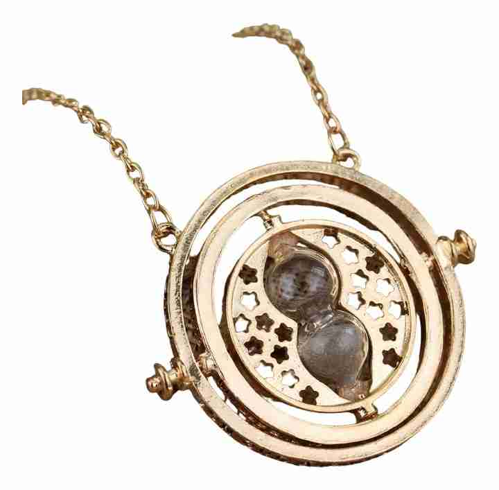 799811-MLV77333206600_072024 Collar Giratiempo Gris Hermione Harry Potter 4.5cm
