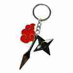 Llavero Akatsuki Shuriken Kunai Naruto Shippuden