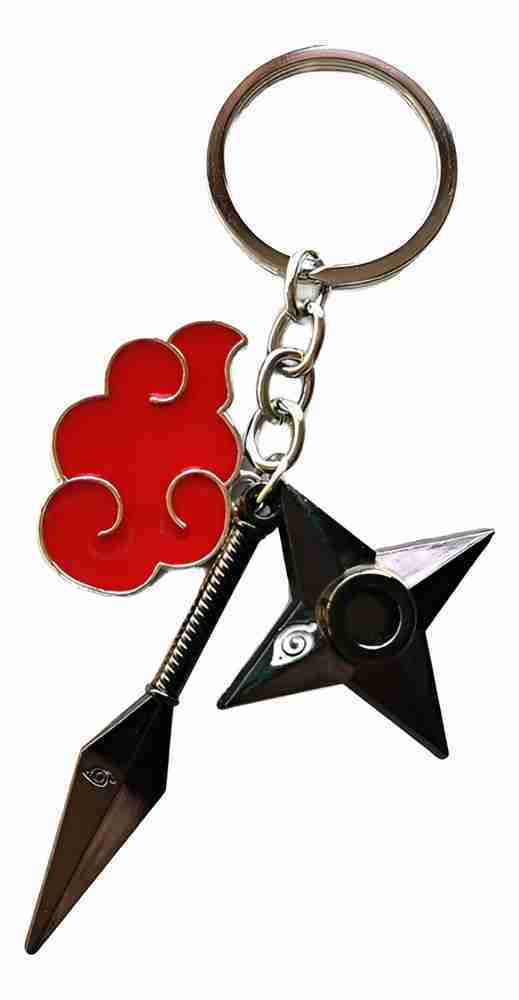 802035-MLV77633704681_072024 Llavero Akatsuki Shuriken Kunai Naruto Shippuden