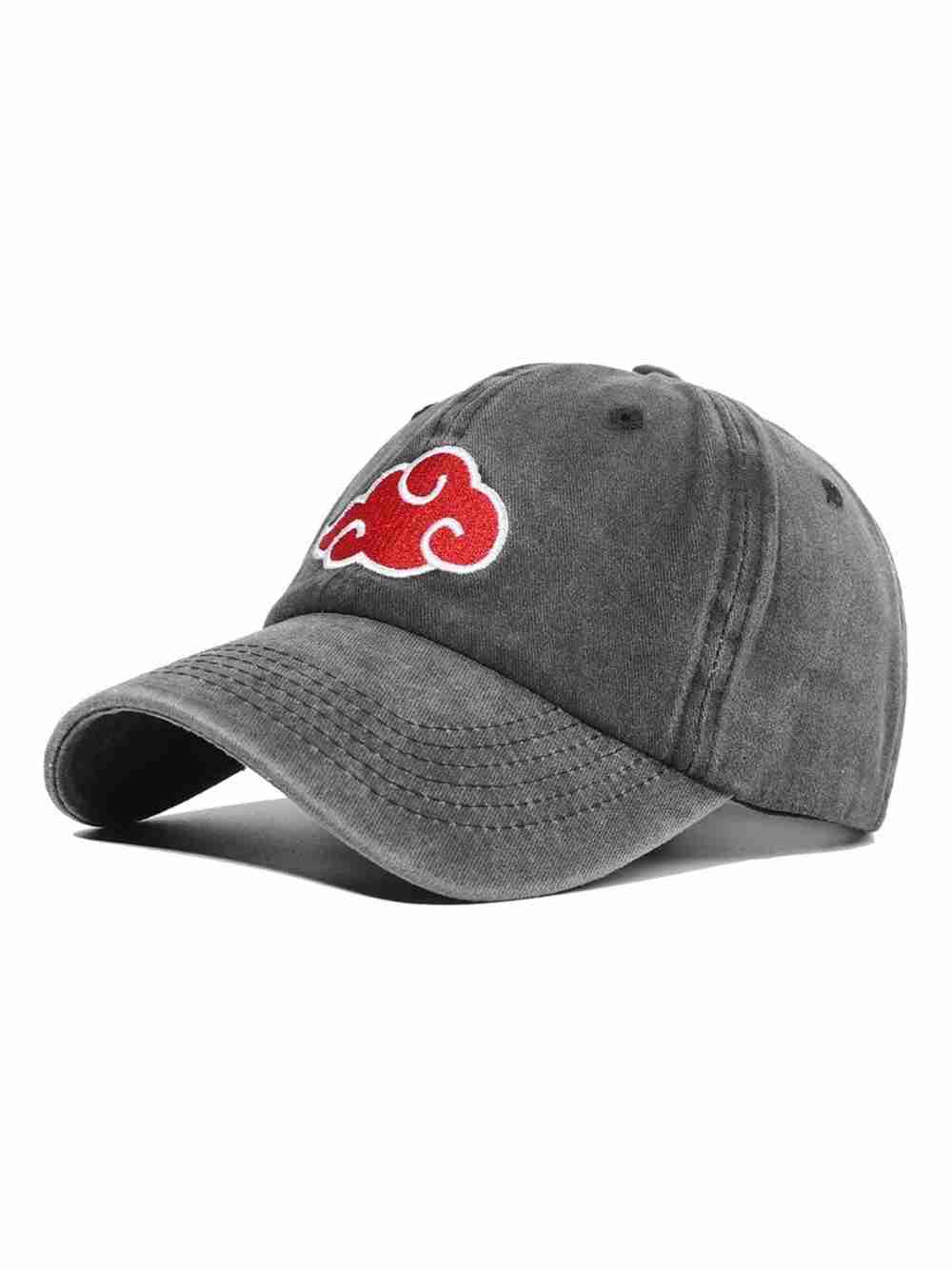 Gorra Gris Akatsuki Nube Roja Naruto