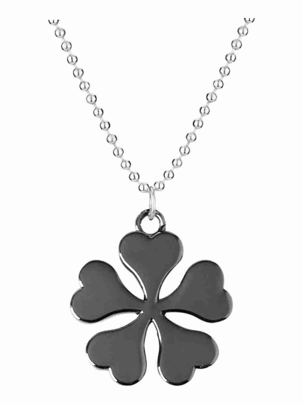 Collar Trebol De Cinco Hojas Black Clover