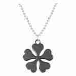 Collar Trebol De Cinco Hojas Black Clover