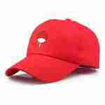 Gorra Unicolor Rojo Clan Uchiha Naruto
