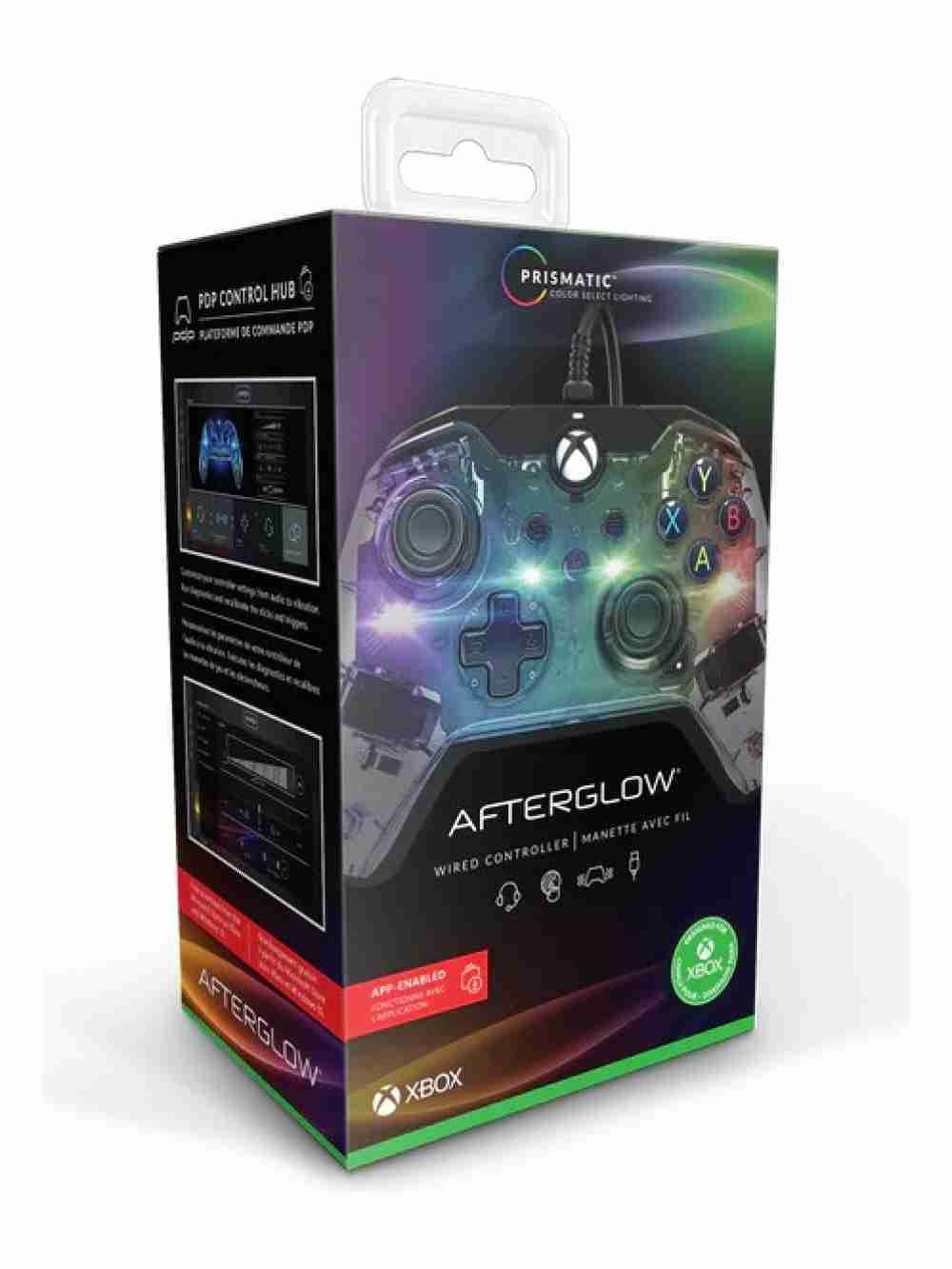 Control Original Alámbrico Xbox Series Afterglow Prismatic