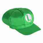 Gorro Luigi Mario Bros Set De Bigotes, Guantes Y Botones