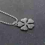 Collar Trebol De Cinco Hojas Black Clover