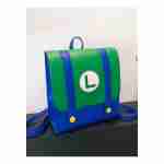 Bolso Mochila Impermeable Luigi Mario Bros