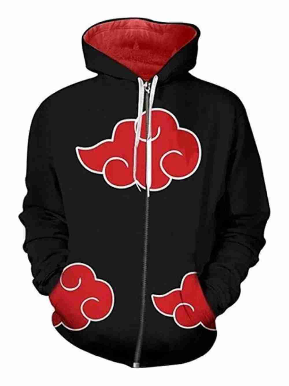 Sueter Hoodie Con Capucha Akatsuki Itachi Naruto