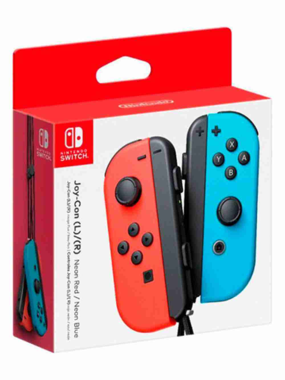 Controles Joy-Con Original Nintendo Switch Neon Azul Rojo