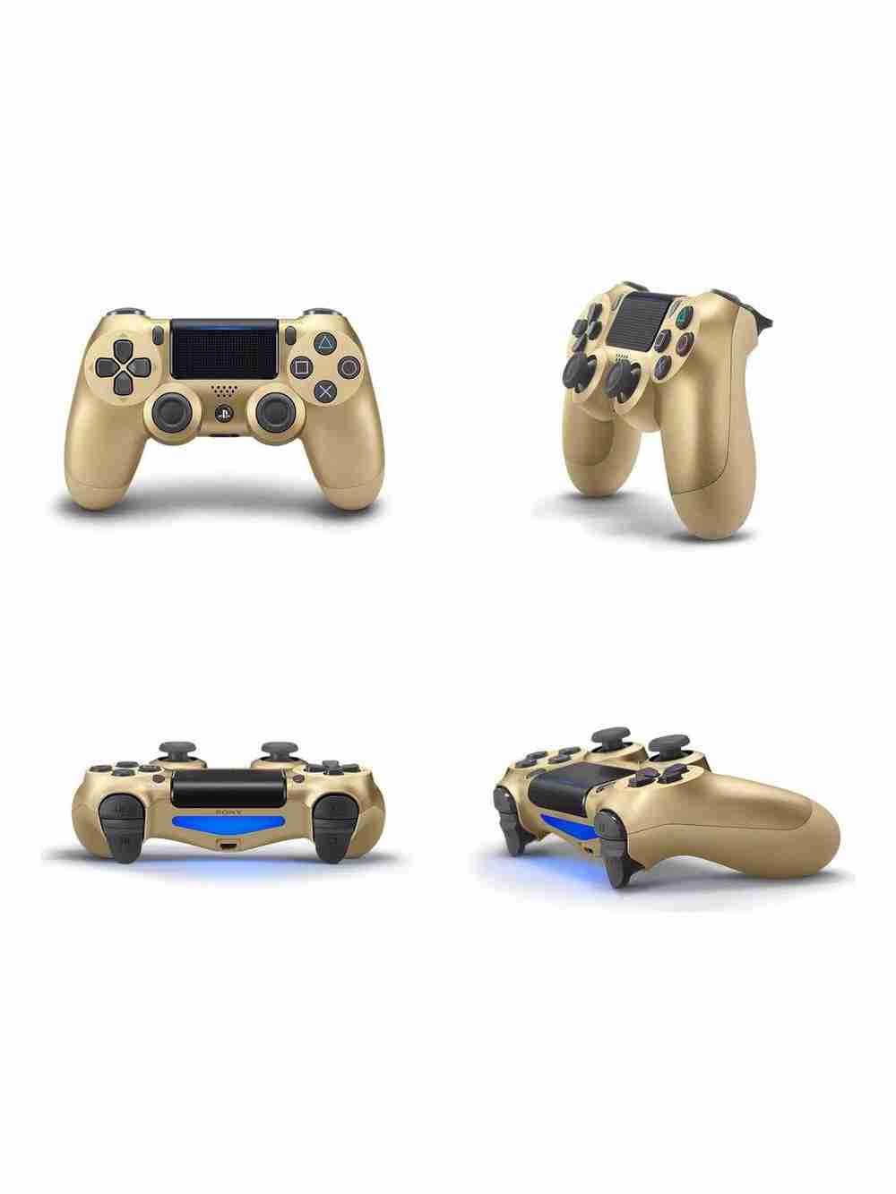Control Genérico Dorado Playstation Dualshock 4