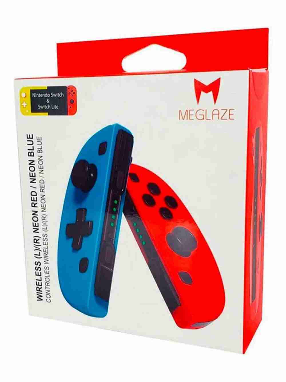 Controles Joycon Nintendo Switch Neon Azul Rojo Meglaze
