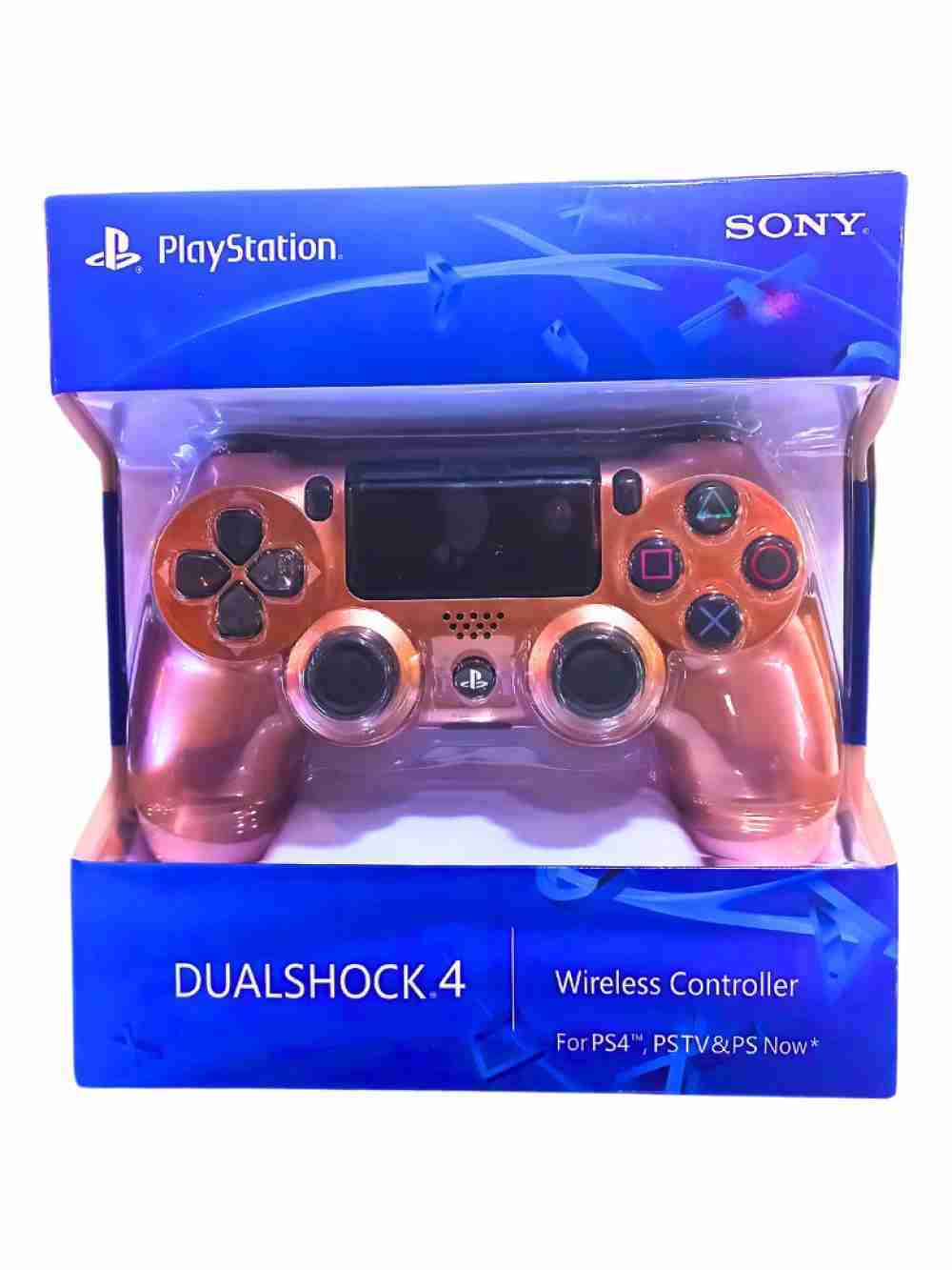 Control Genérico Rosa Dorado Para Playstation Dualshock 4