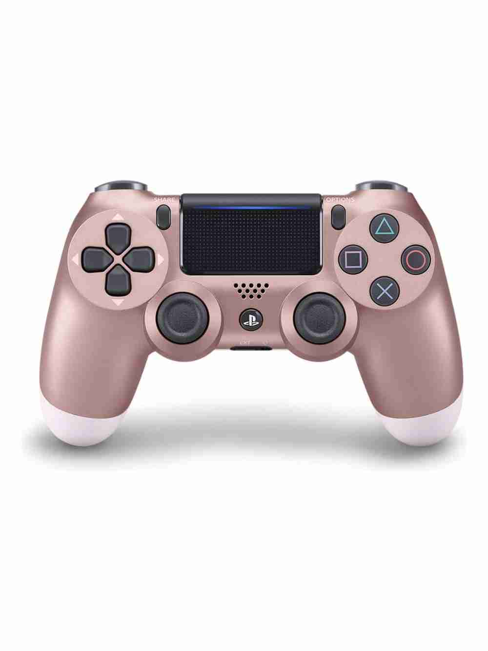 Control Genérico Rosa Dorado Para Playstation Dualshock 4