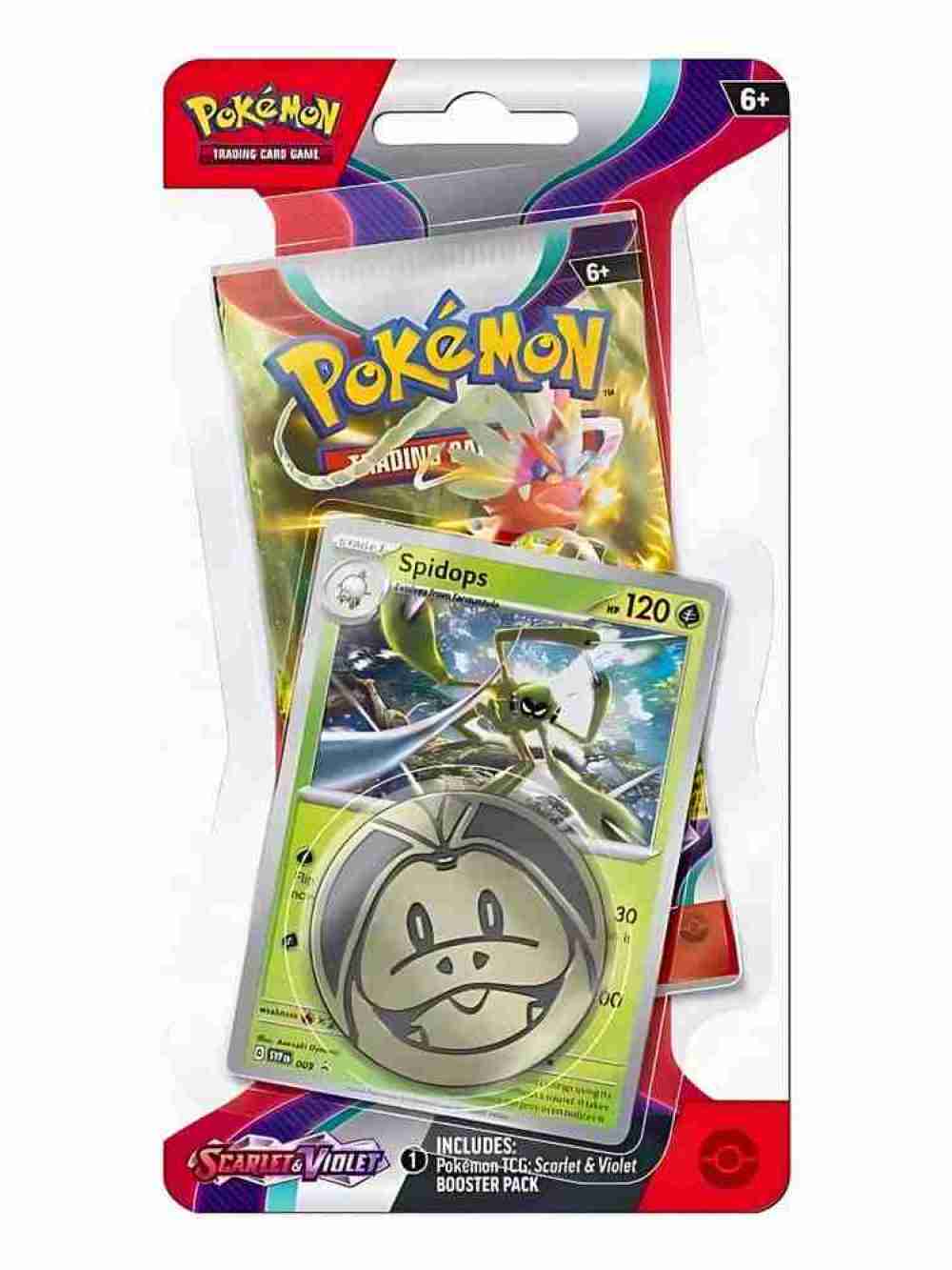 Pokémon Tcg Original: Blister Pack Scarlet & Violet Spidops