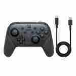 Control Original Nintendo Switch Pro Controller Inalámbrico Negro