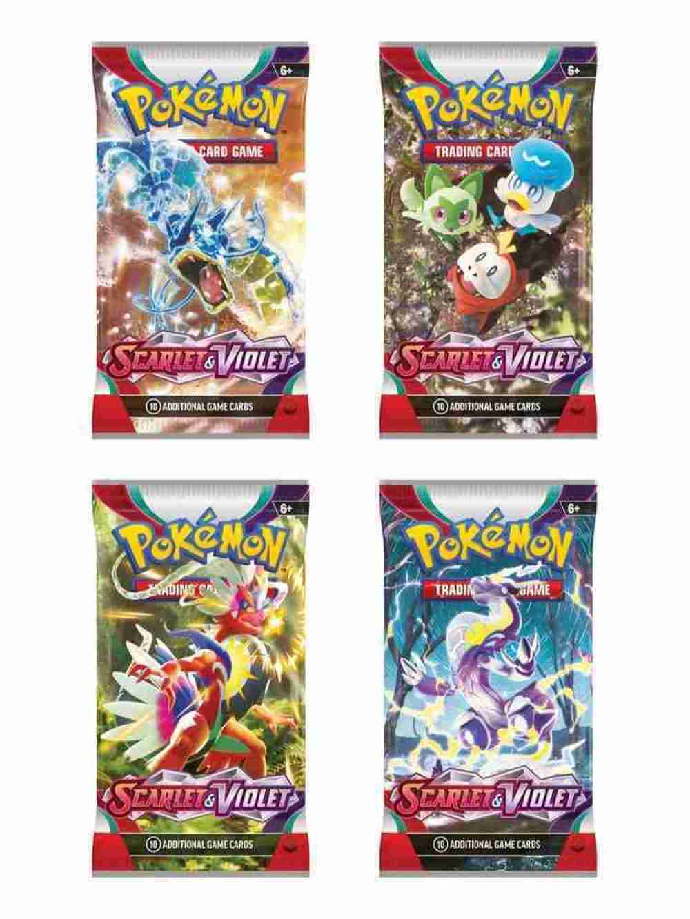 Pokémon Tcg: Sobre De Cartas Booster Pack Scarlet & Violet