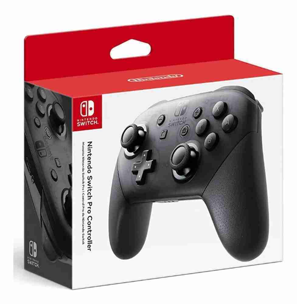 883279-MLV78826201666_092024 Control Original Nintendo Switch Pro Controller Inalámbrico Negro