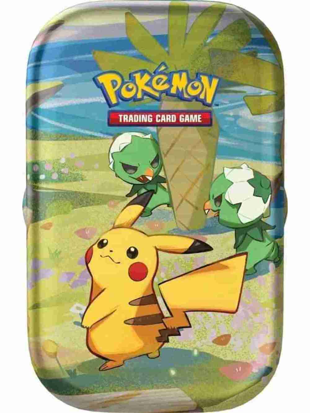 Pokémon Tcg Original: Paldea Friends Mini Tin Pikachu