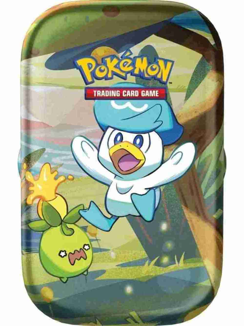 Pokémon Tcg Original: Paldea Friends Mini Tin Quaxly