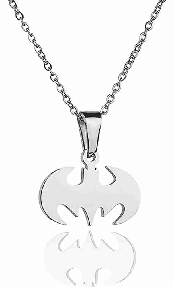 634867-MLV80250078510_112024 Collar Plateado Batman