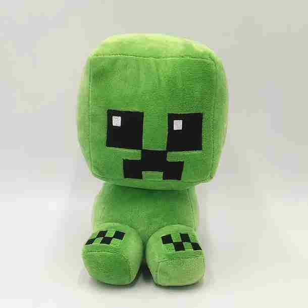 881775-MLV80368613648_112024 Peluche Creeper Minecraft 22cm