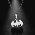 Collar Plateado Batman