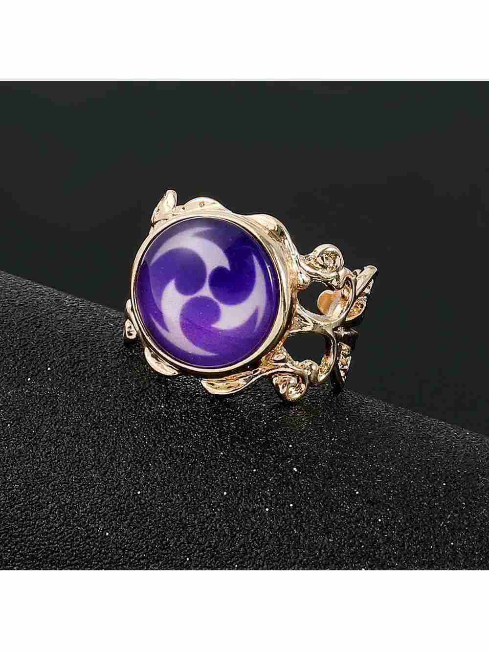 Anillo Ajustable Electro Vision Genshin Impact