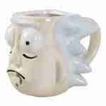 Taza Cerámica Cabeza De Rick, Rick Y Morty