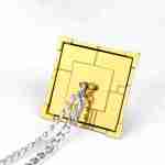 Collar Dorado Rompecabezas Del Milenio Yugioh