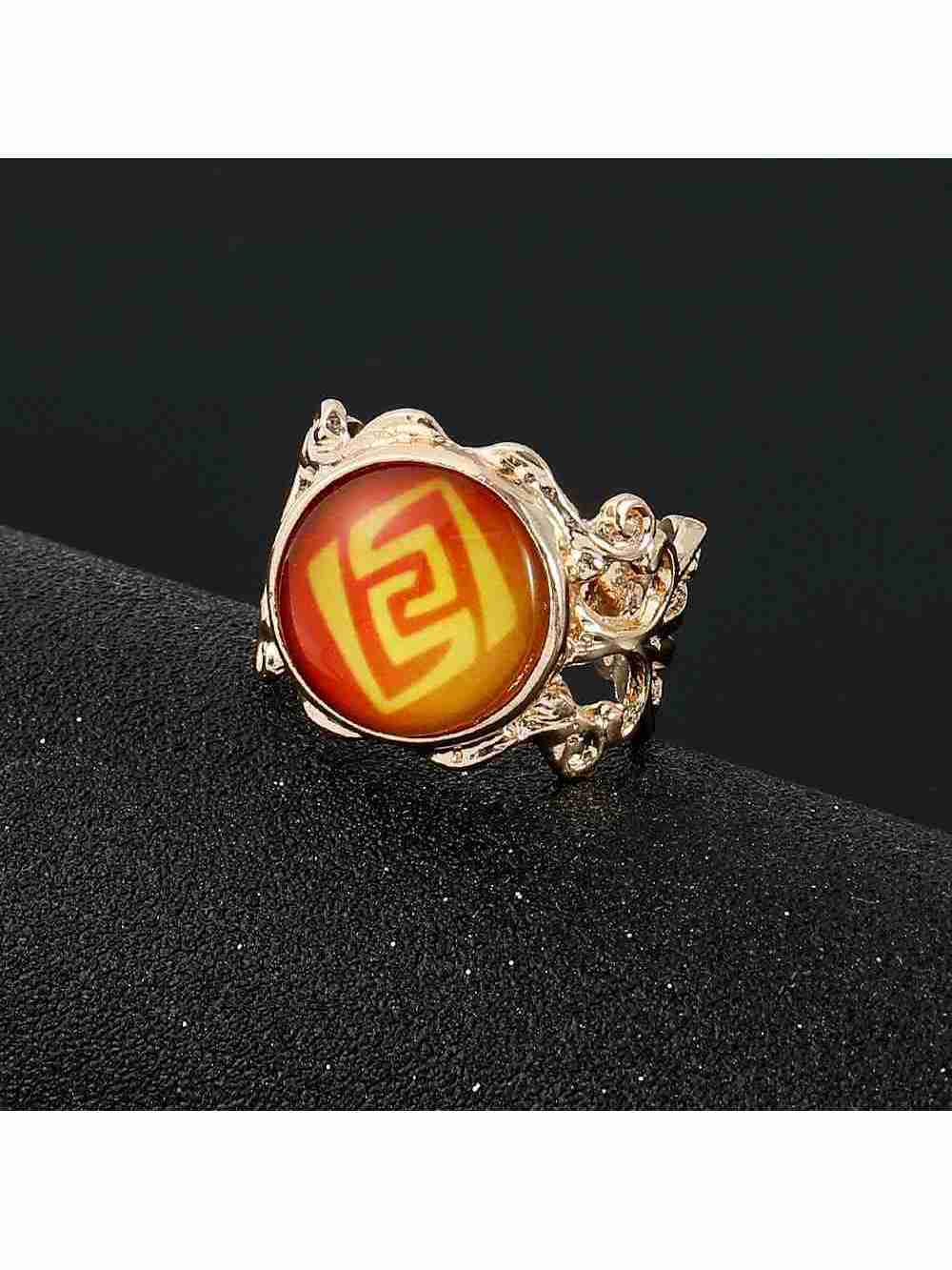 Anillo Ajustable Geo Vision Genshin Impact