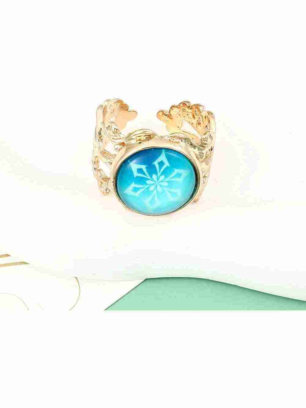 Anillo Ajustable Cryo Vision Genshin Impact