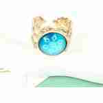 Anillo Ajustable Cryo Vision Genshin Impact