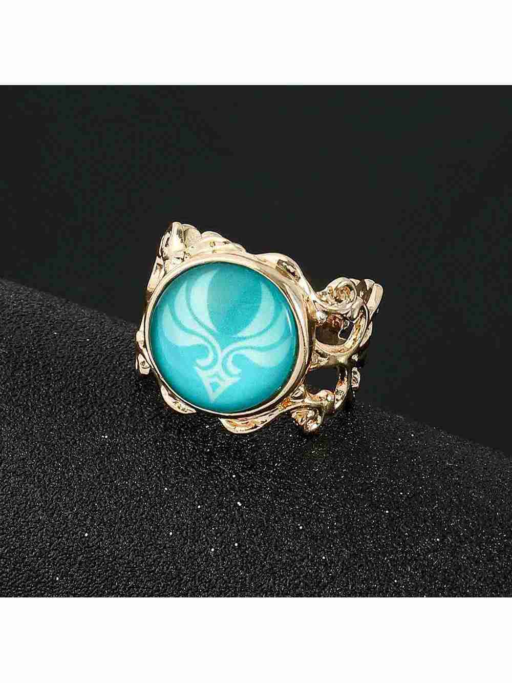 Anillo Ajustable Anemo Vision Genshin Impact