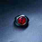 Anillo Ajustable Sharingan Dos Aspas Naruto