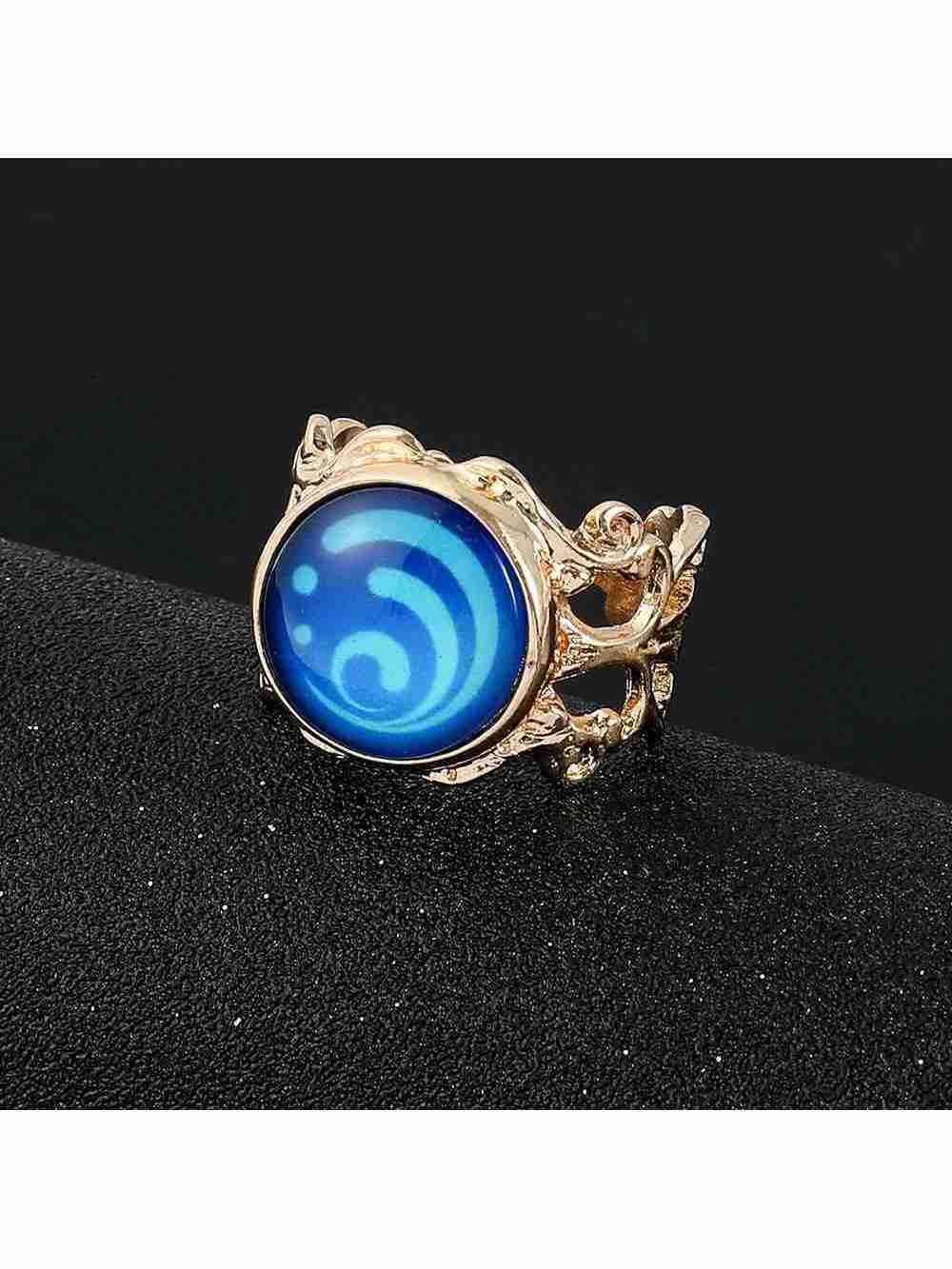 Anillo Ajustable Hydro Vision Genshin Impact