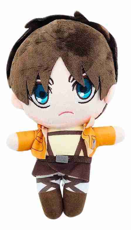 613064-MLV82792414547_022025 Peluche Eren Attack On Titan Snk 20cm