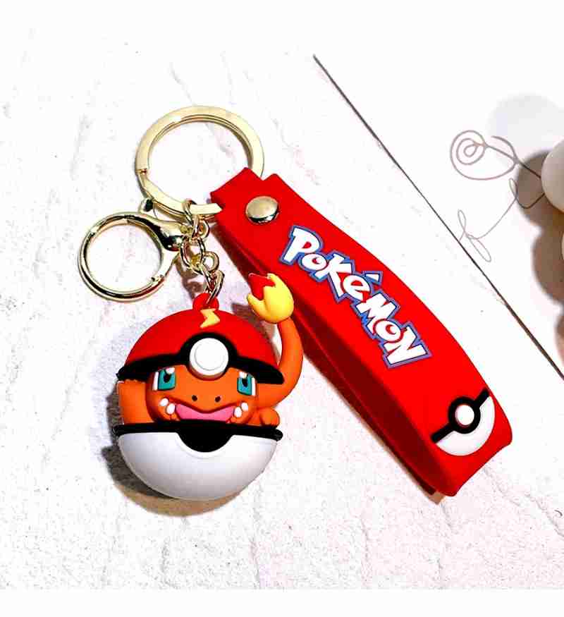 700690-MLV80626957739_112024 Llavero Figura Charmander En Pokebola Pokemon