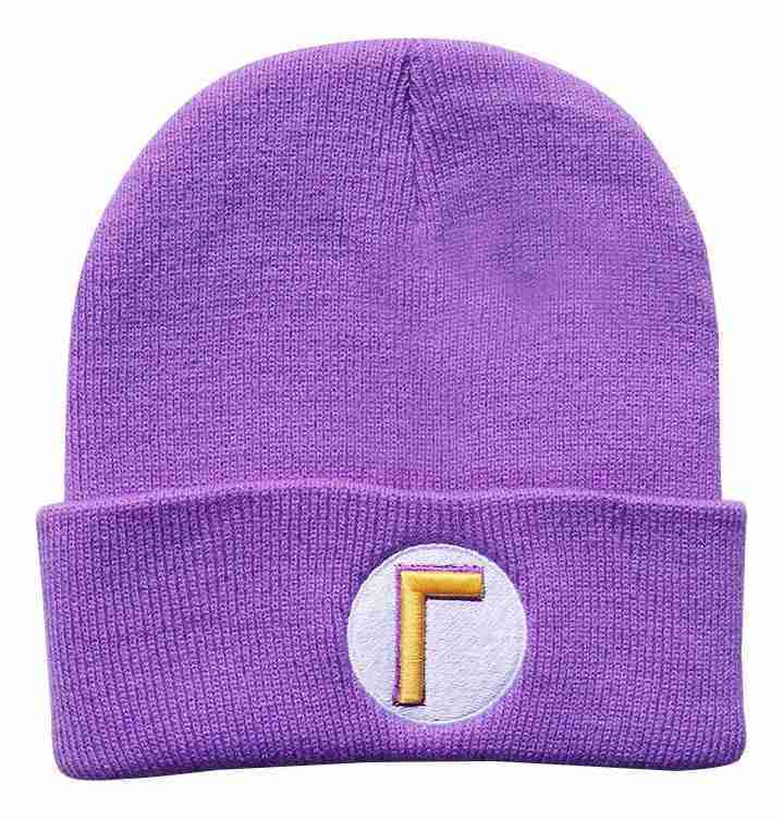 822103-MLV82352723872_022025 Gorro Pasamontaña Waluigi Mario Bros