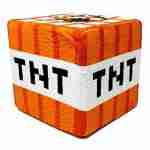 Peluche Cojin Cubo Dinamita Minecraft 19cm