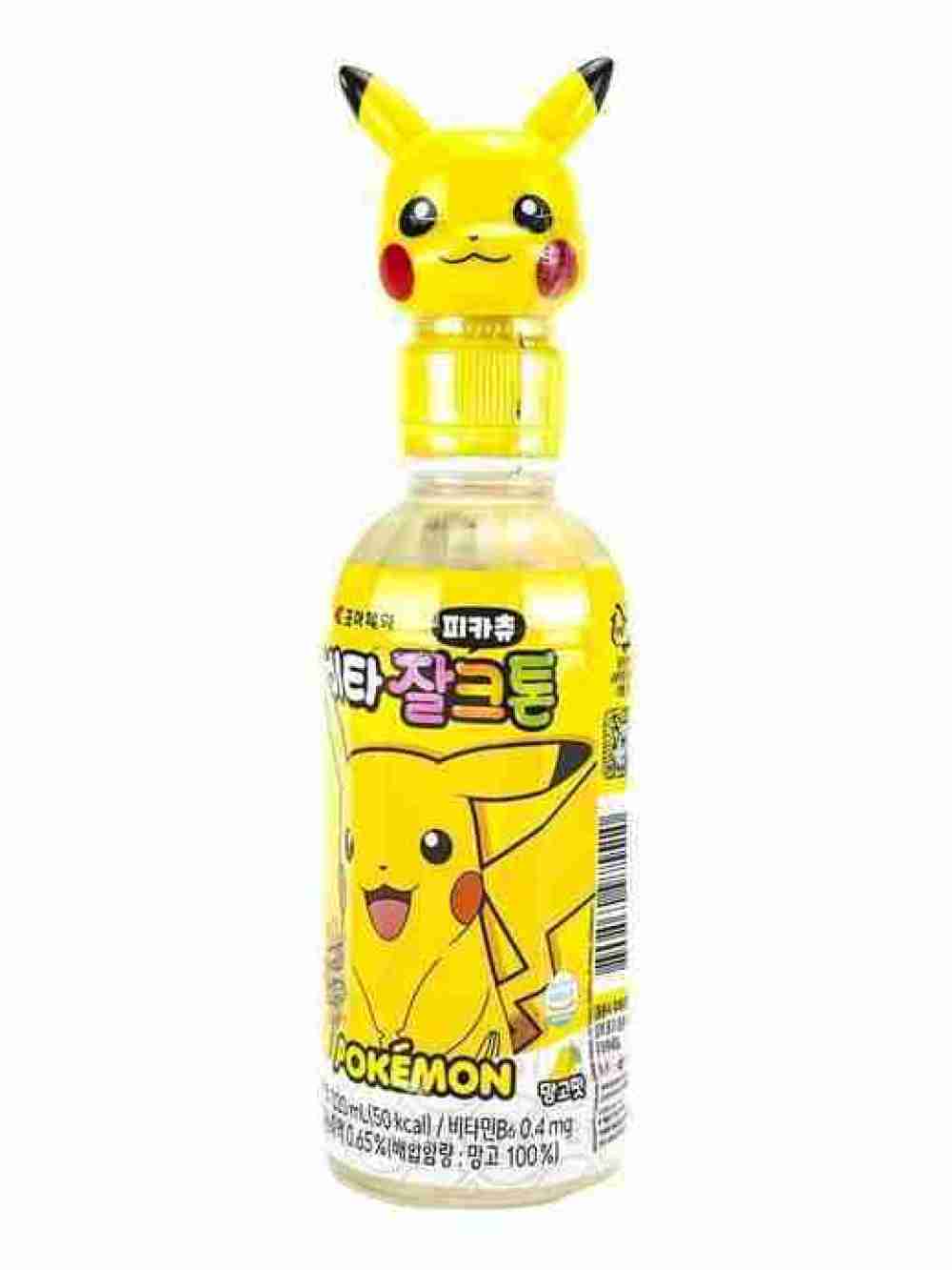 Bebida Pokemon Pikachu Con Sabor A Mango 220ml Jelly.b
