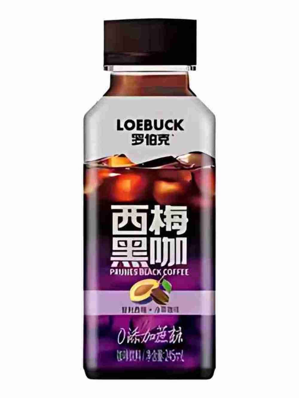 Café Negro Con Ciruelas Botella 245ml Lightup