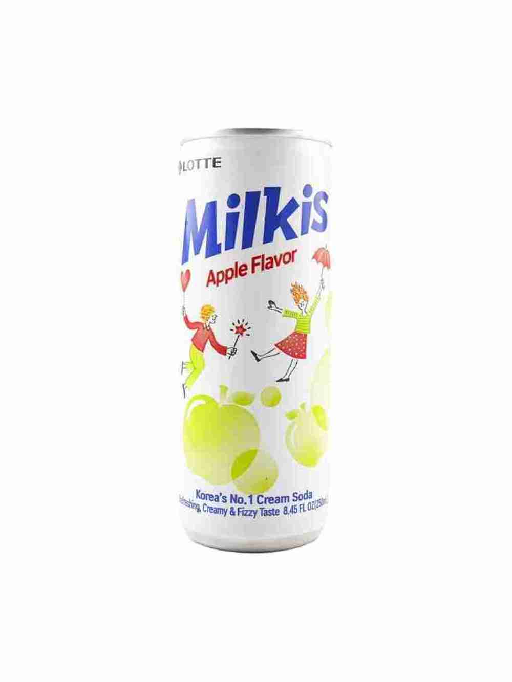 Bebida Milkis Soda De Manzana 250ml Lotte