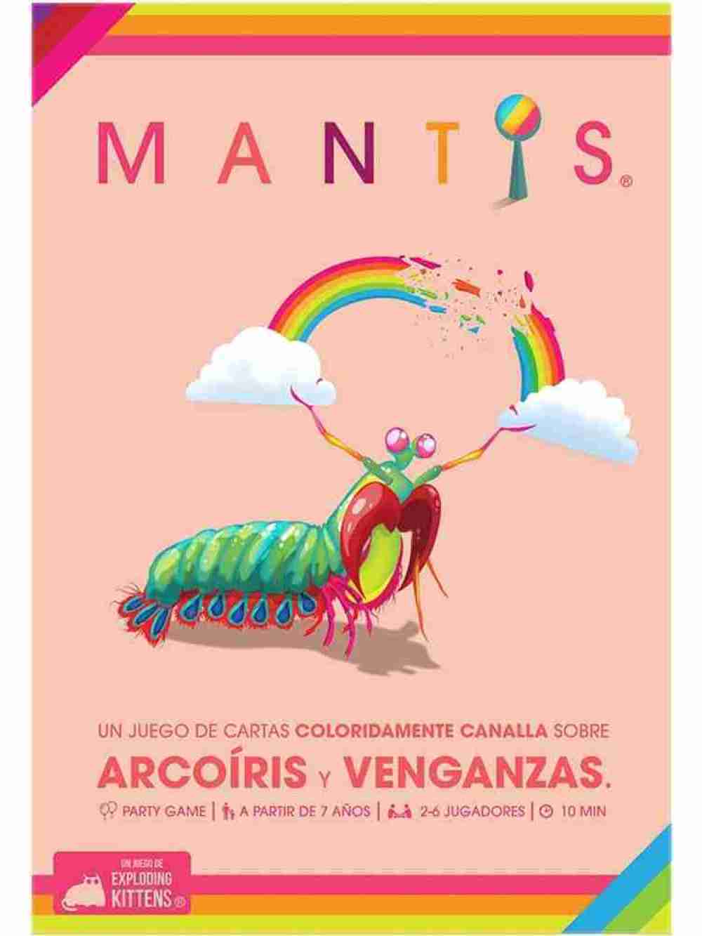 Mantis Juego De Mesa De Los Creadores De Exploding Kittens