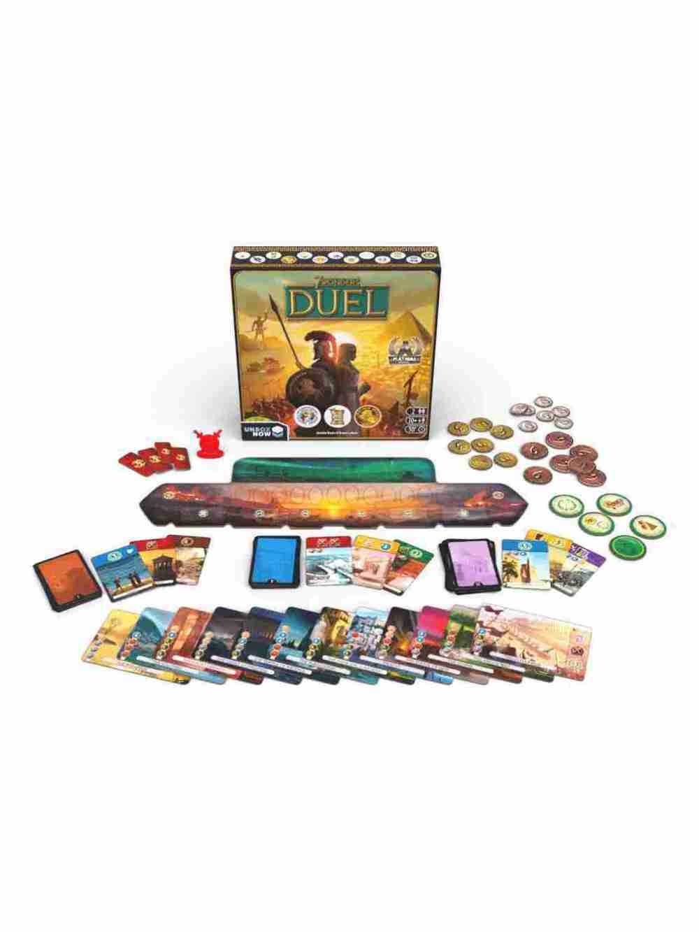 7 Wonders Duel Juego De Mesa