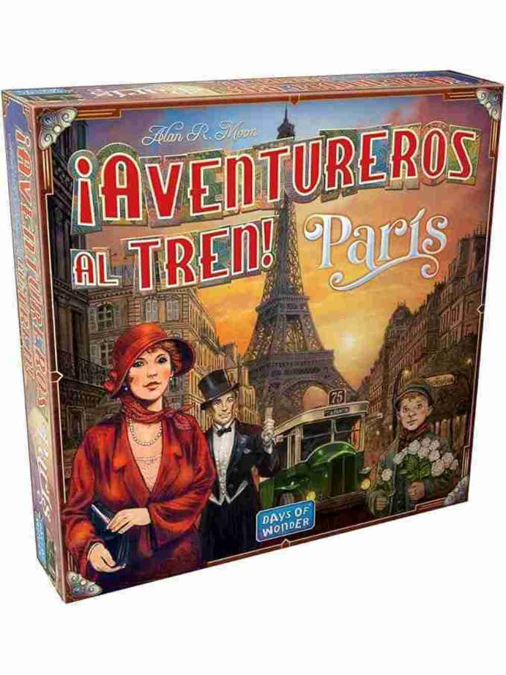 Aventureros Al Tren Paris Juego De Mesa